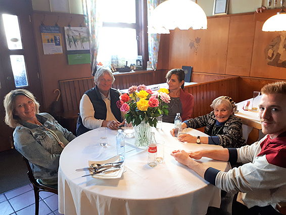 Gemütliches Beinandersein in Tulln