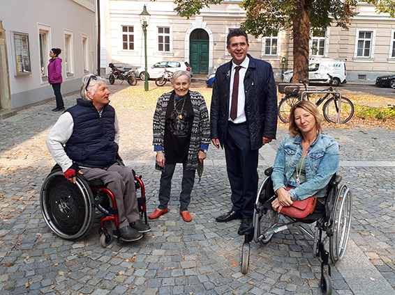 Treffen mit Herrn BM Peter Eisenschenk