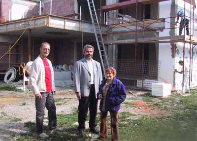 v.l.n.r.: Ernst Tille, Thomas Kremshuber, Gerlinde Zickler