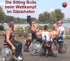 Sitting Bulls beim Wettkampf